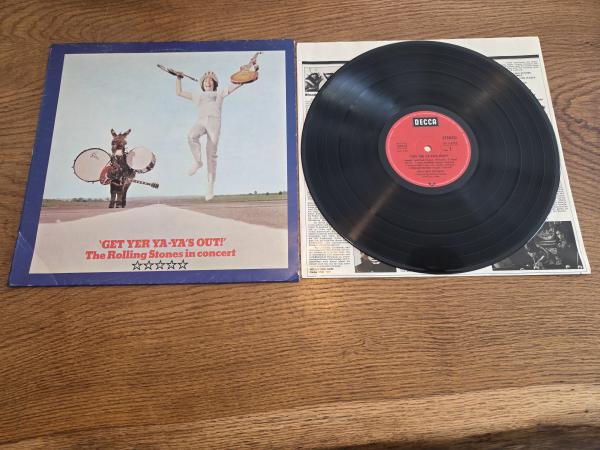 The Rolling Stones-Get yer ya-ya`s out !`The Rolling Stones in concert 1970 Decca SLK 16670-P Deutsche Pressung NM/VG